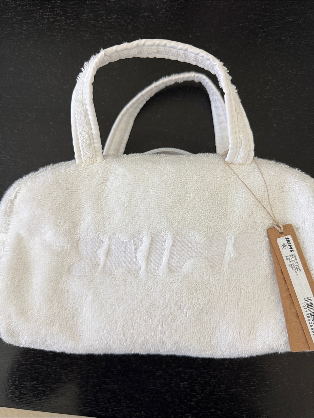 Skims terry cloth mini duffle bag NWT - Picture 2 of 5
